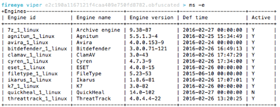 Integration of Viper Malware Analysis Framework and Metadefender Core