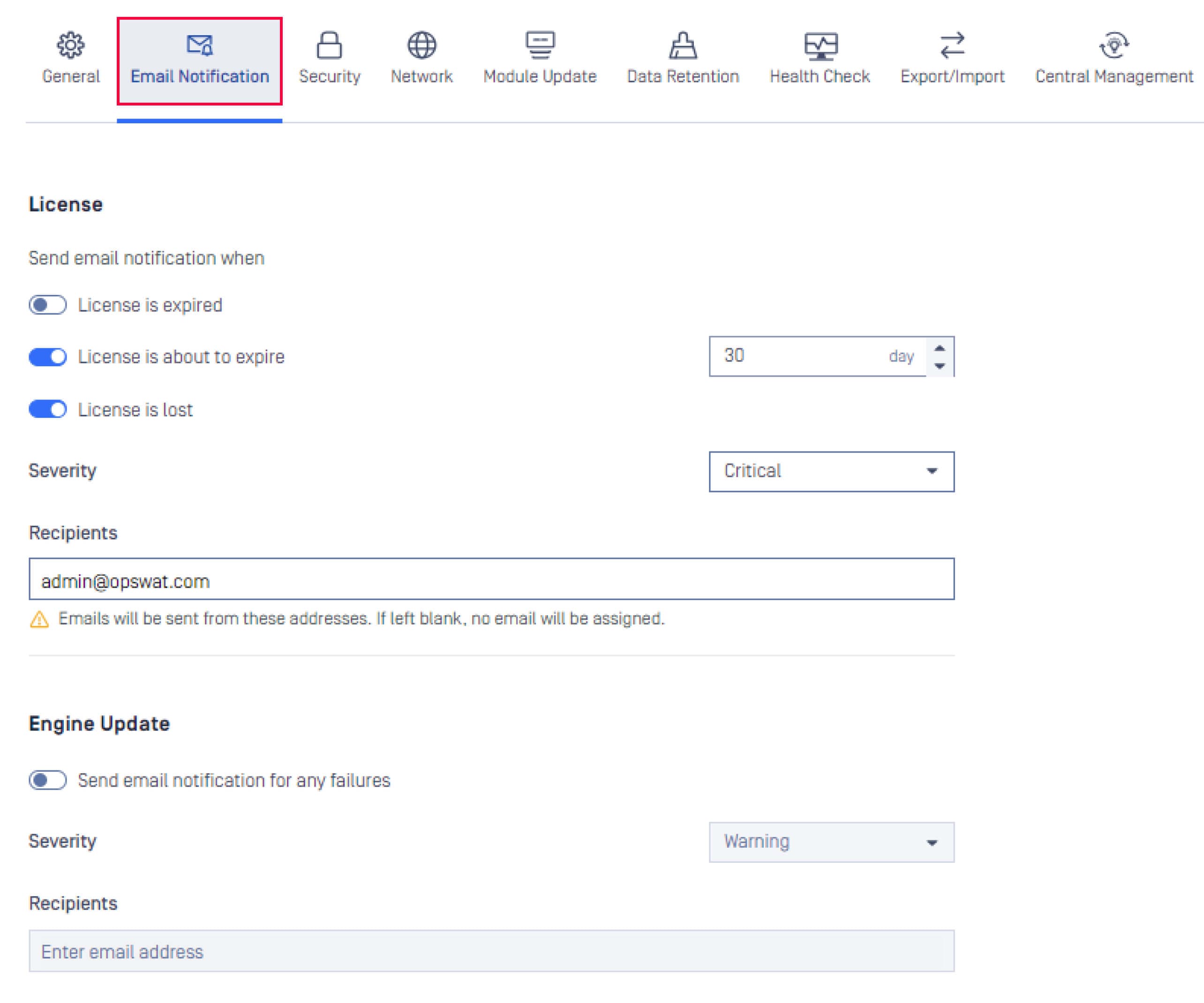 MetaDefender Core™ v5.12.0: Improved Alerts, CSV Uploads, Password Storage, and More
