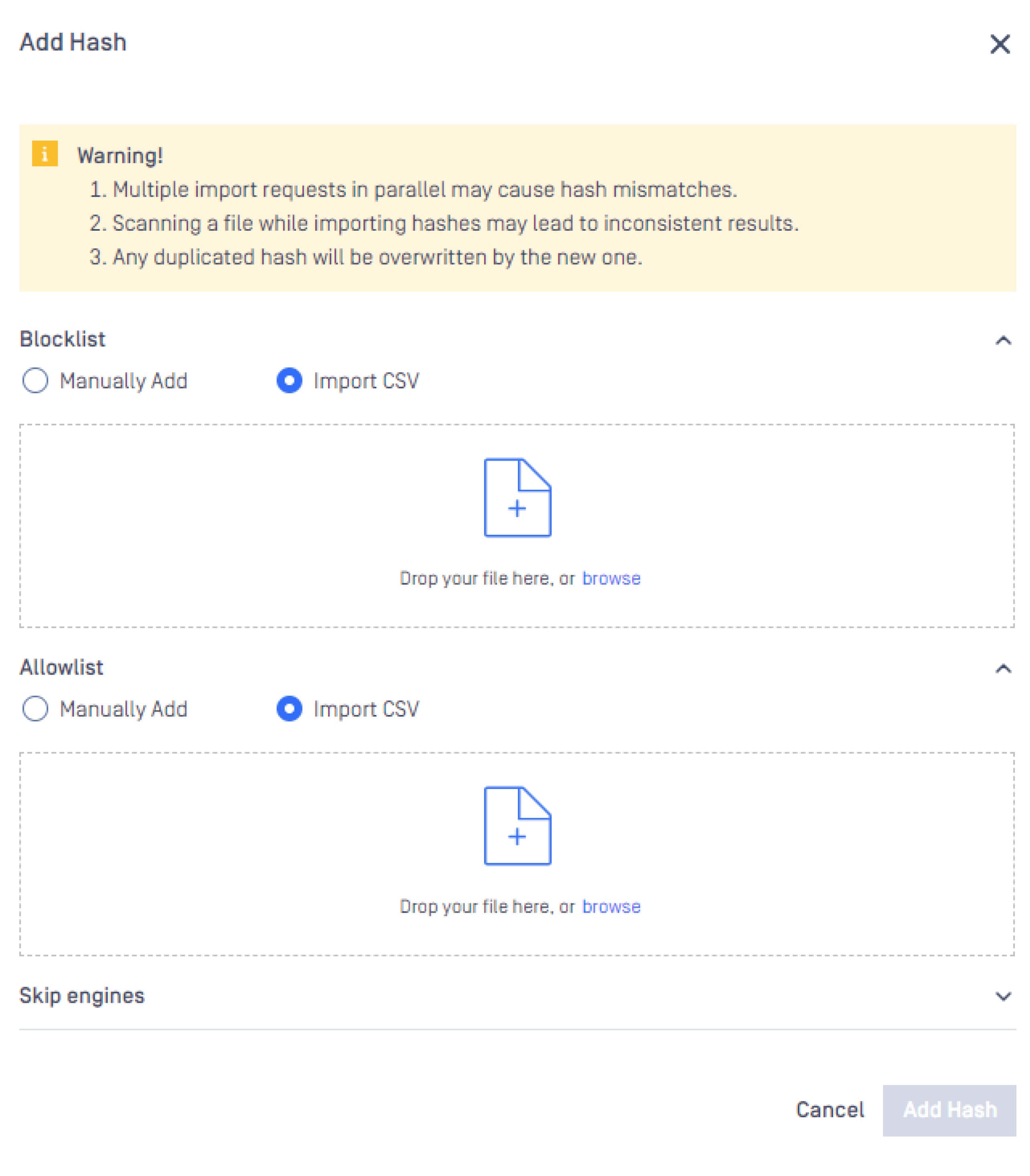 MetaDefender Core™ v5.12.0: Improved Alerts, CSV Uploads, Password Storage, and More