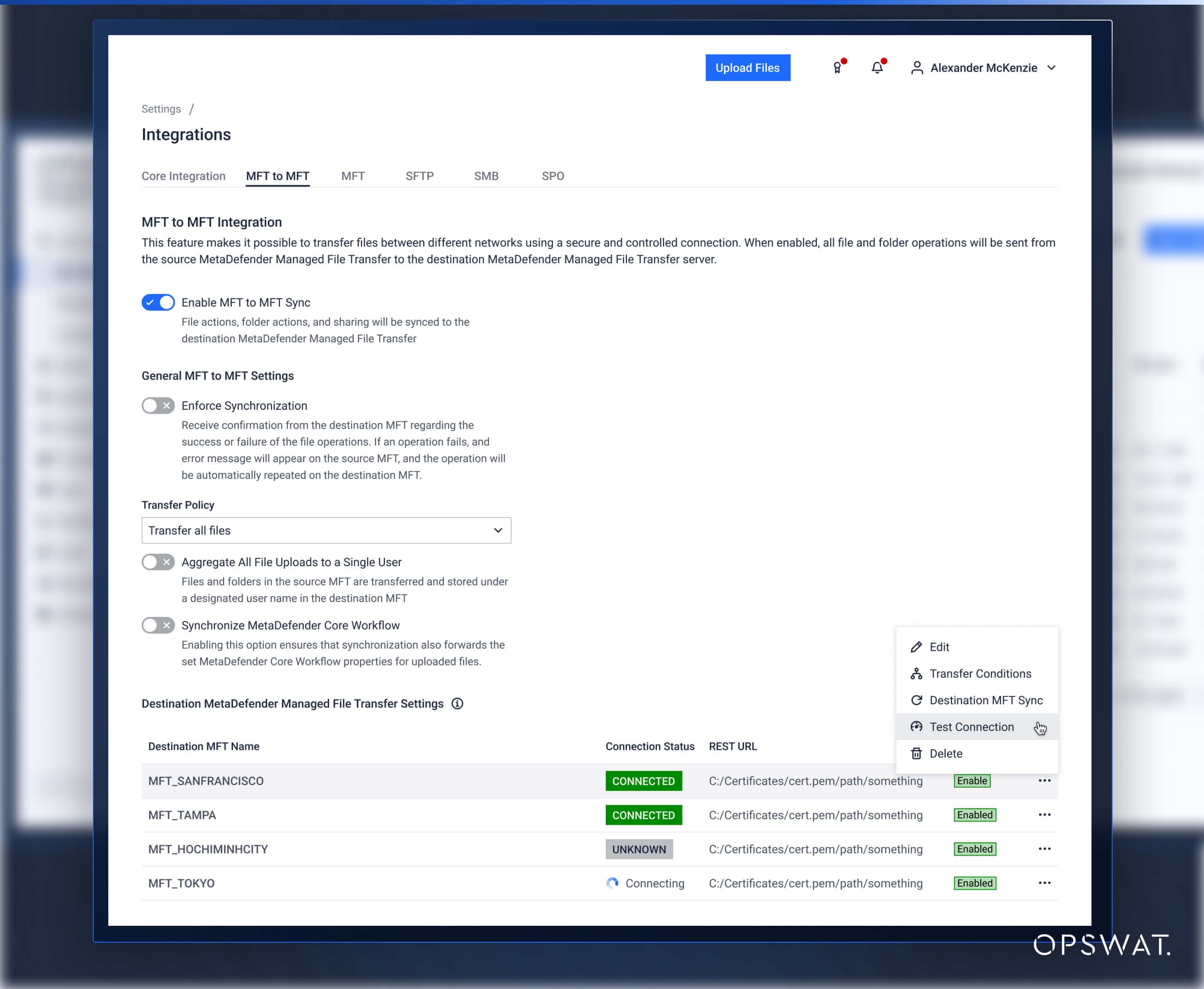 MetaDefender Managed File Transfer (MFT) v3.9.0