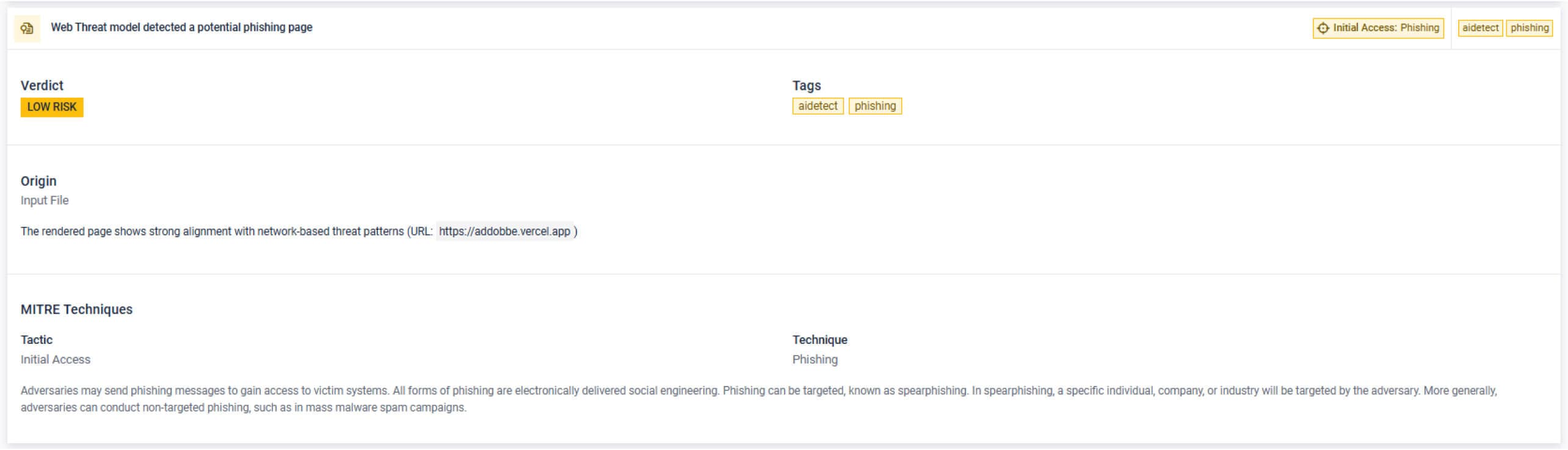 MetaDefender Sandbox 2.5.0 Threat Detection Updates Release Notes