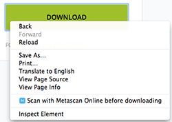 Metascan Online and Chrome Extension Improvements